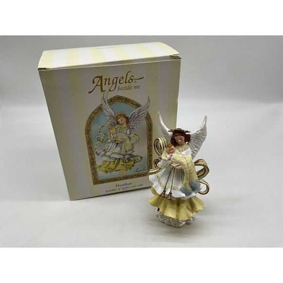 Angels Beside Me First Edition HEATHER Guardian of Mother and Child By Ingrid - Picture 2 of 16
